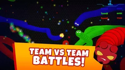 Snaky .io - MMO Worm Game سکرین شاٹس