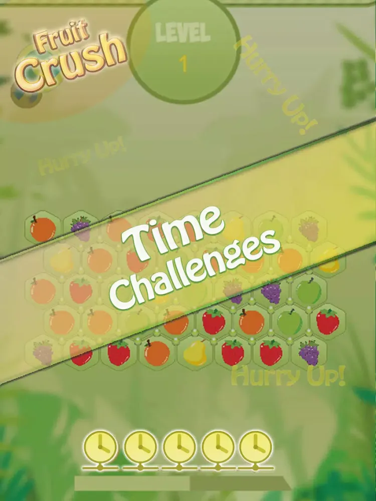 Hexic Fruit Crush Toon !! iPad  স্ক্রিনশট