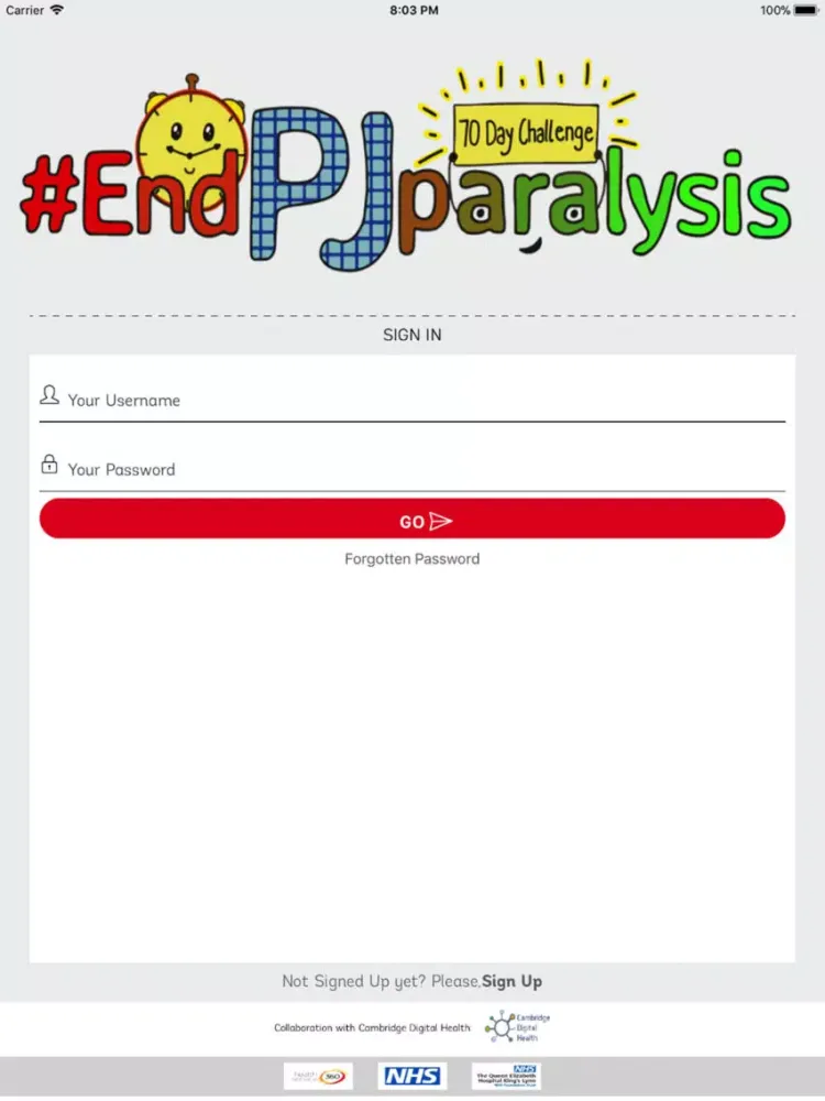 Скриншоты #EndPJparalysis iPad 