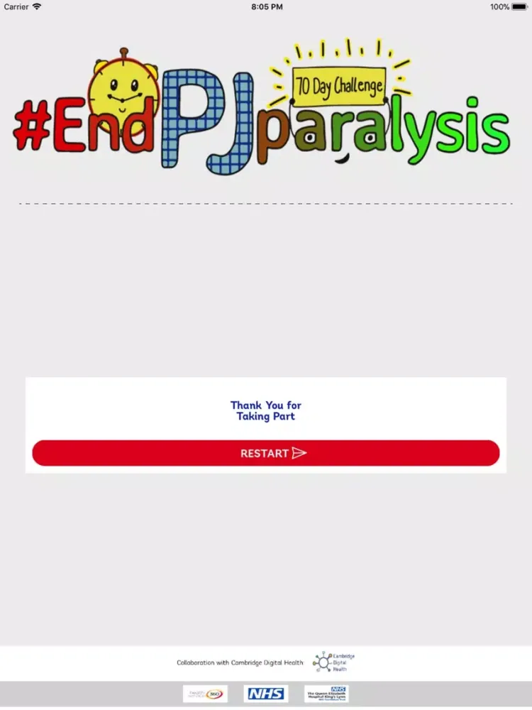 Скриншоты #EndPJparalysis iPad 