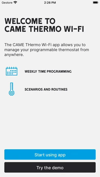 THermo WiFi Ekran Görüntüleri