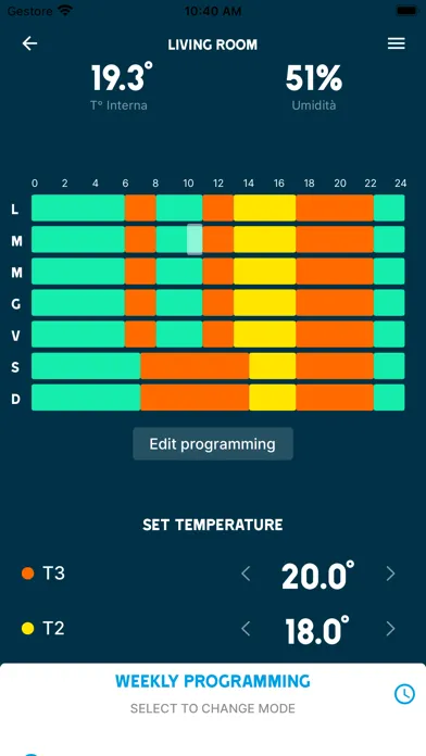 THermo WiFi Ekran Görüntüleri
