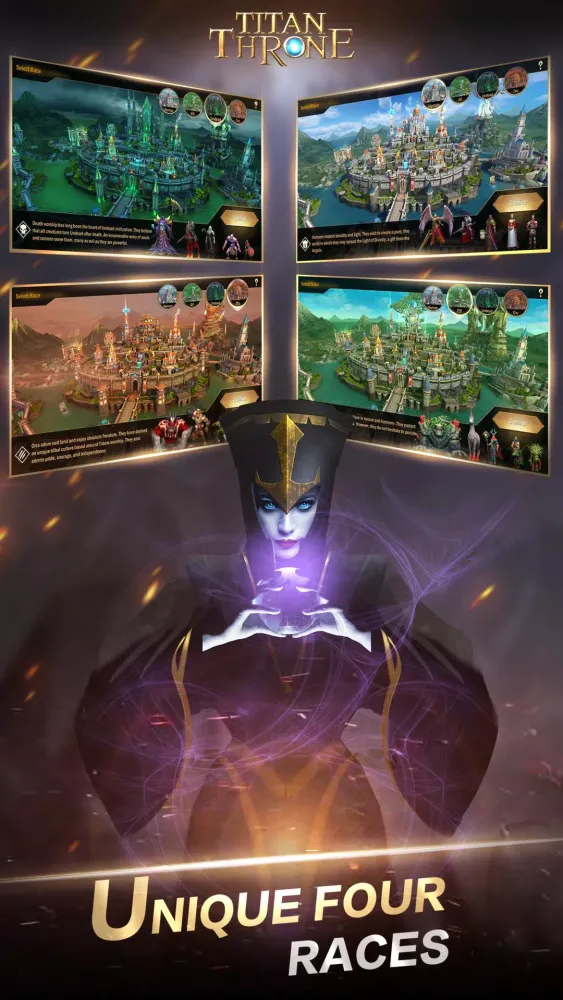 Tangkapan skrin Titan Throne