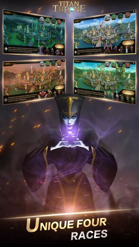 Tangkapan skrin Titan Throne