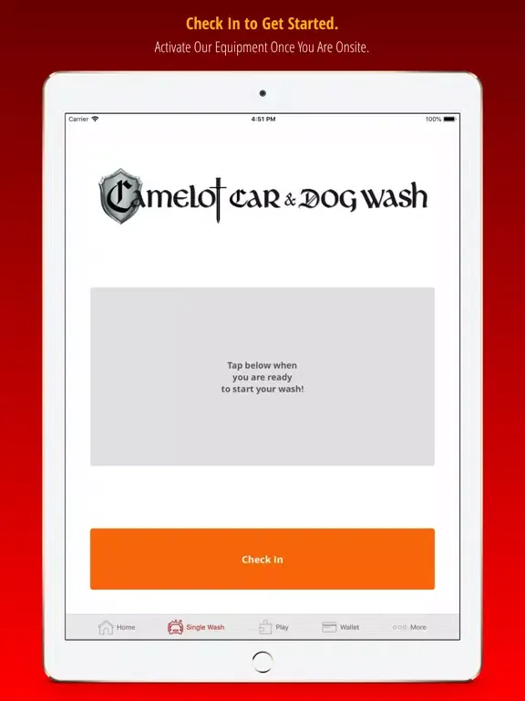 Camelot Car and Dog Wash iPad 应用截图