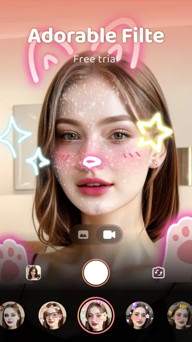 AnimalFace-face types test スクリーンショット