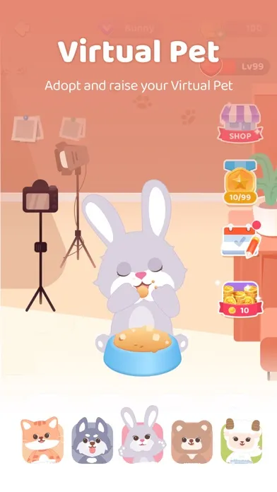 AnimalFace-face types test スクリーンショット