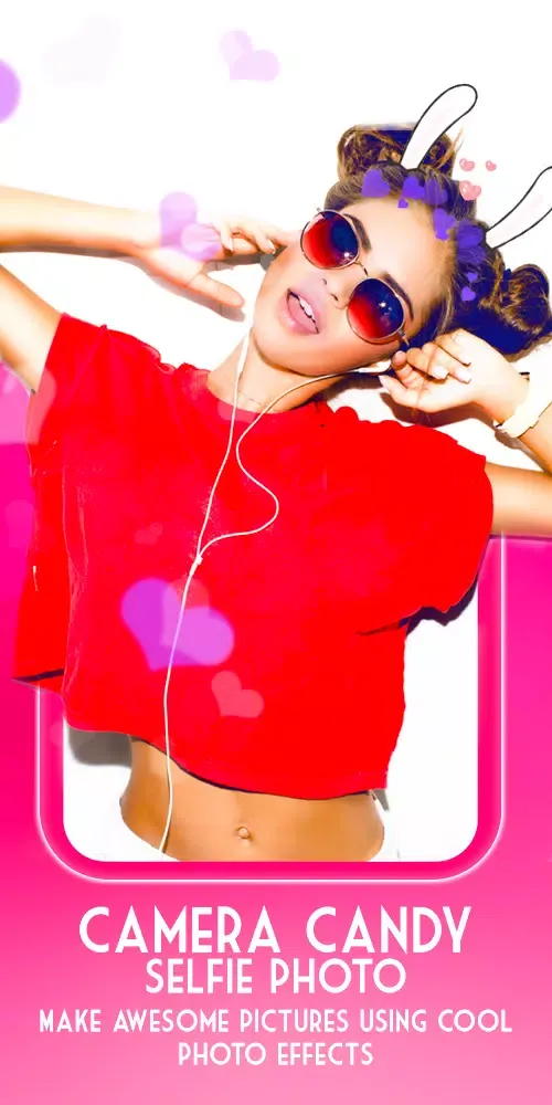 Candy Selfie Funny Motion Stic應用截圖