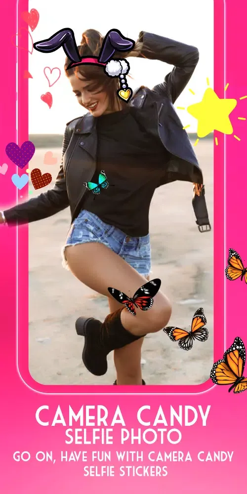 Candy Selfie Funny Motion Stic應用截圖