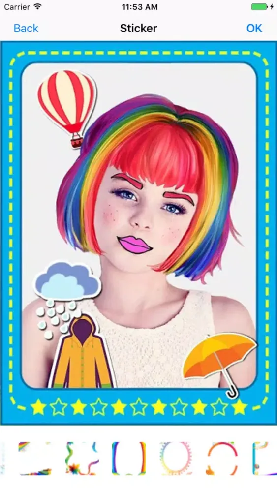 Capturas de pantalla de Crazy Rainbow Photo Effects & Sticker & Filter