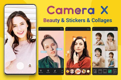 Beauty Camera X, Selfie Camera Screenshots