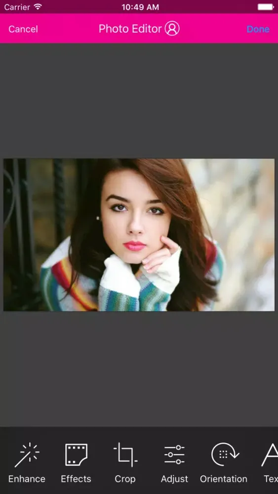 Captures d'écran de Snappy Selfie Photo Editor