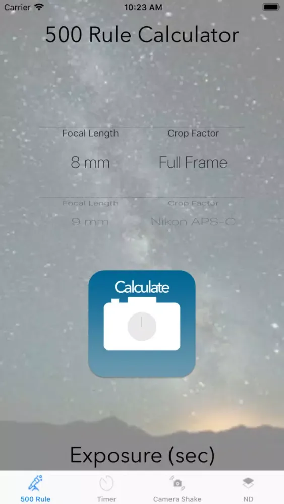 صور Camera Calculations