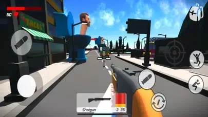 Capturas de pantalla de Skibidi Toilet War