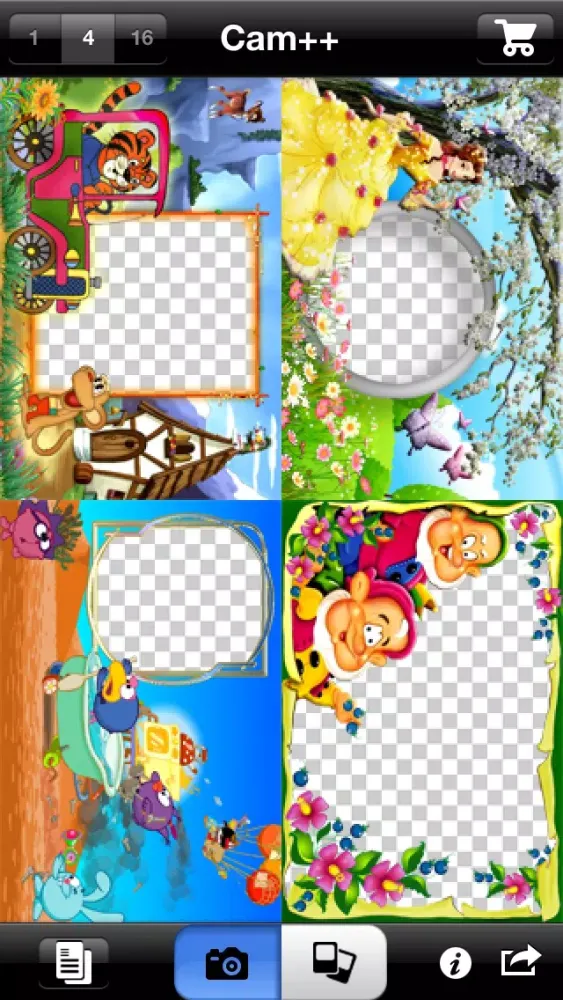 Cam++ Baby Photo Frames Screenshots