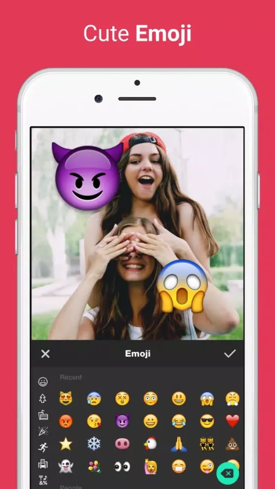 Photo Editor for Instagram No Crop, Emoji & Blur Screenshots