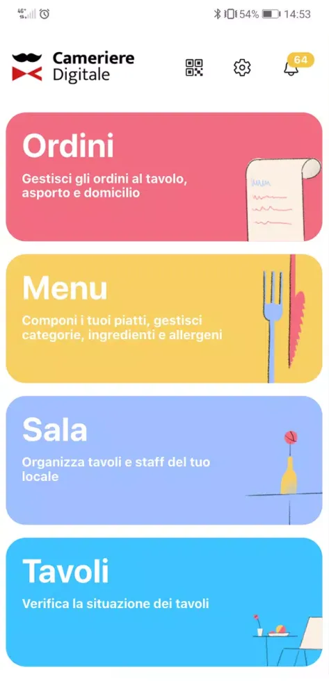 Cameriere digitale应用截图