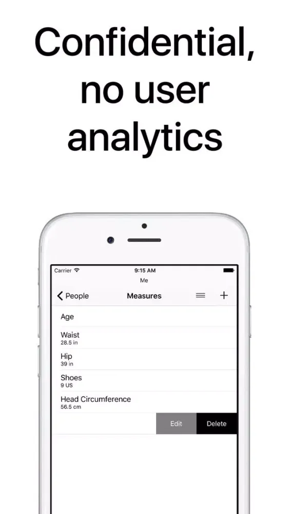 Clothes Organizer - Size Manager for Shoes, Clothing, and Fashion Shopping स्क्रीनशॉट