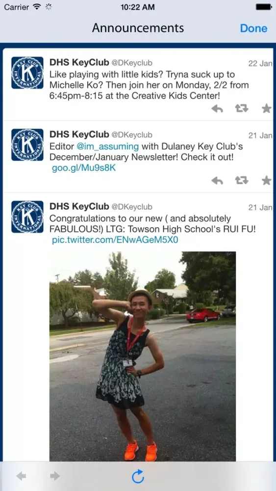 تصاویر Pocket Key Club for Dulaney High School