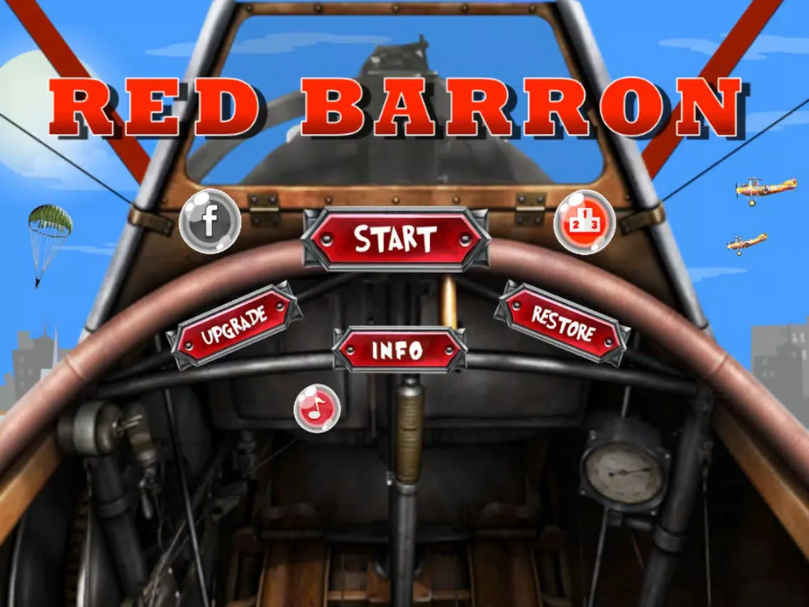 Captures d'écran de Red Barron iPad 