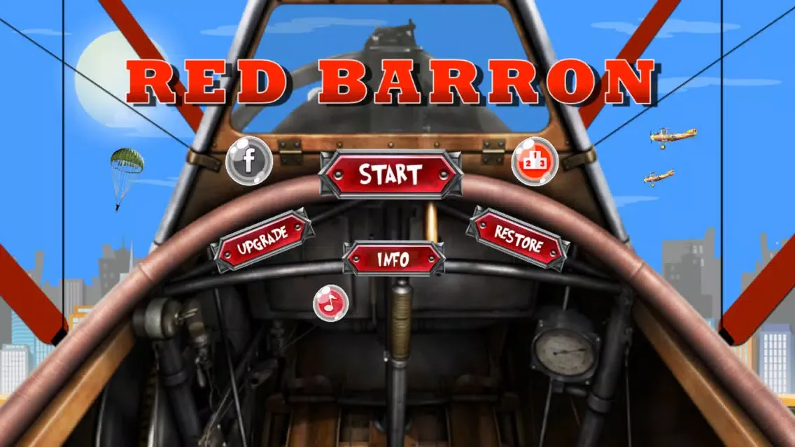 Captures d'écran de Red Barron