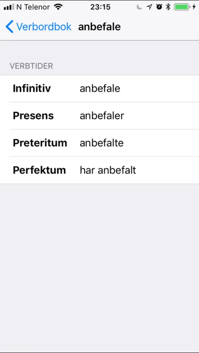 Zrzuty ekranu Norwegian Language Utility