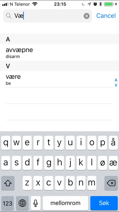 Zrzuty ekranu Norwegian Language Utility