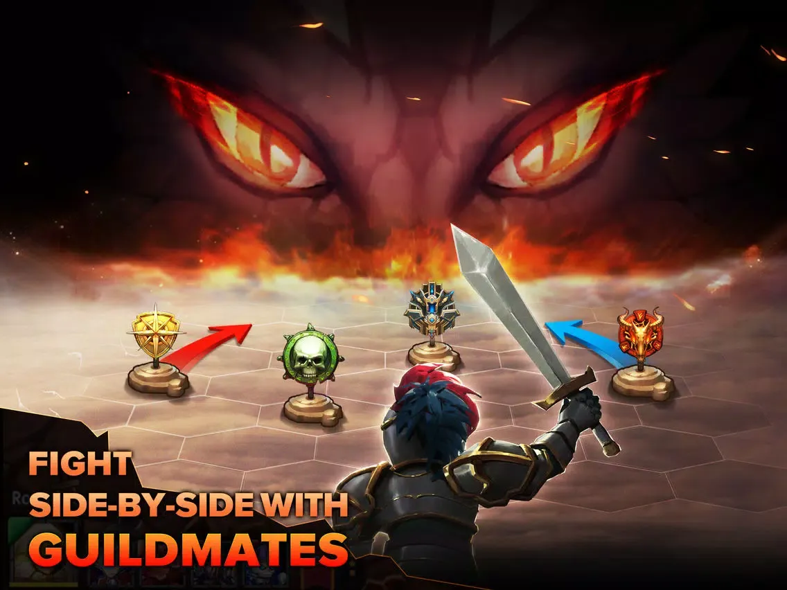Ảnh chụp màn hình của Heroes Tactics : PvP Strategy Game iPad 
