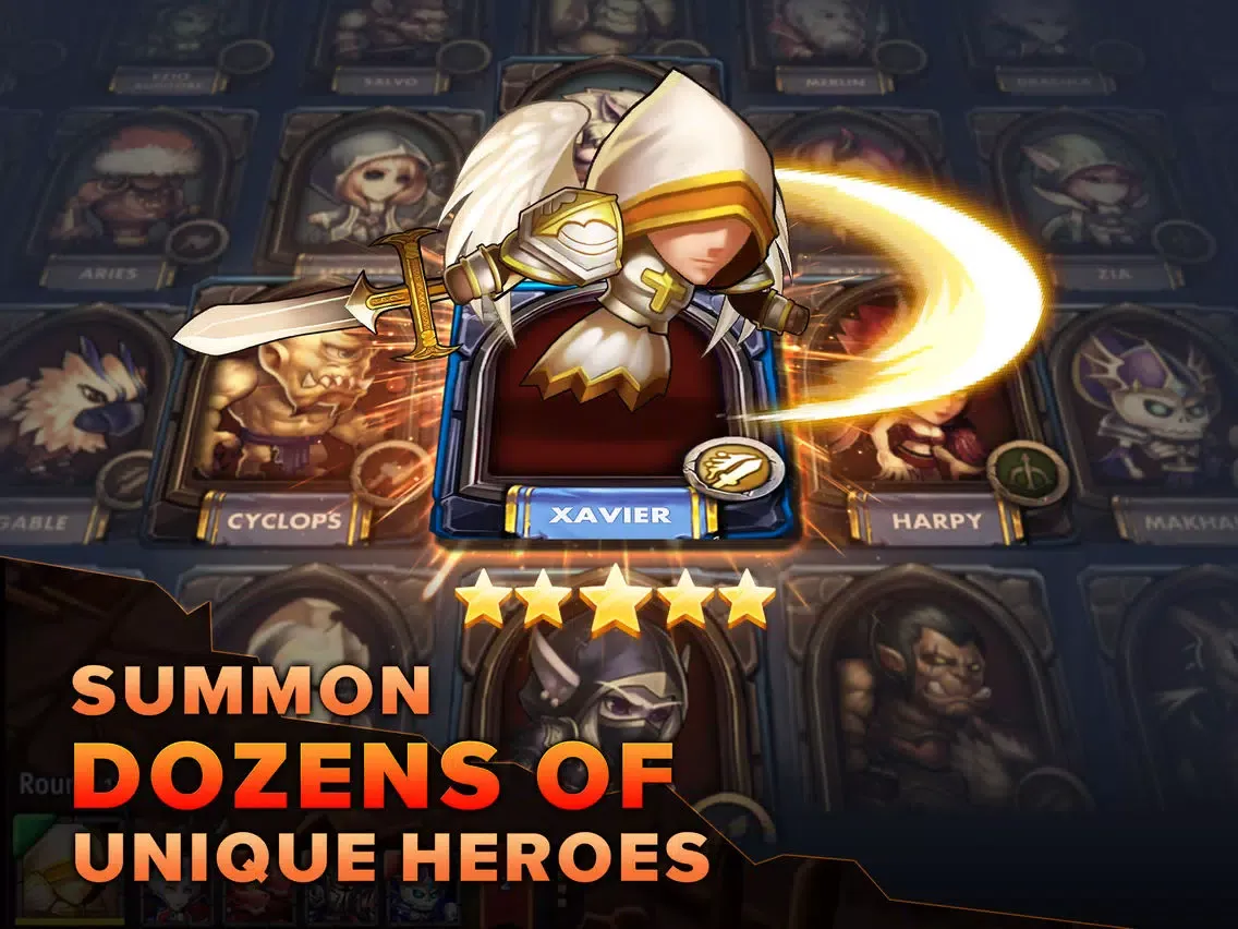 Ảnh chụp màn hình của Heroes Tactics : PvP Strategy Game iPad 