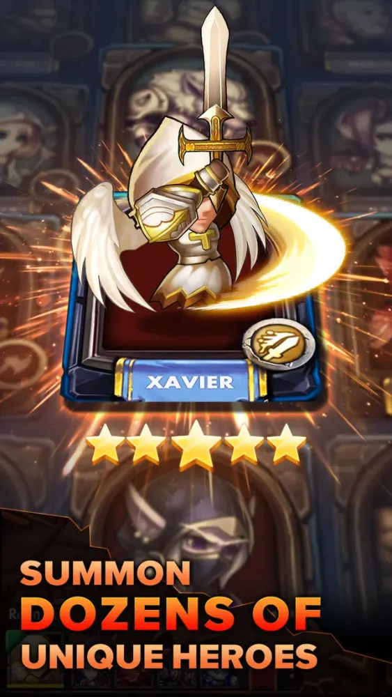 Ảnh chụp màn hình của Heroes Tactics : PvP Strategy Game