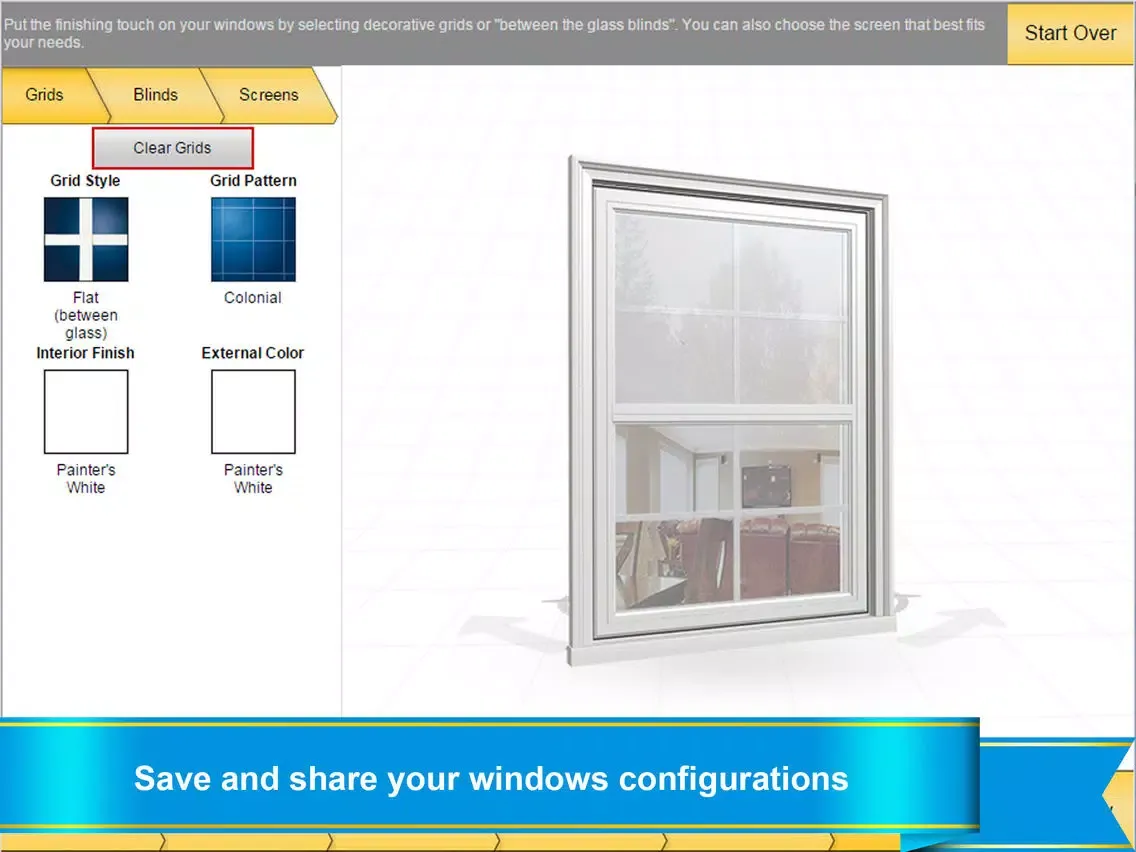 تصاویر Sunrise Windows Configuration App iPad 
