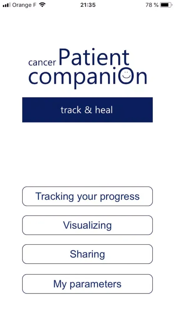 Capturas de tela do Cancer - track and heal
