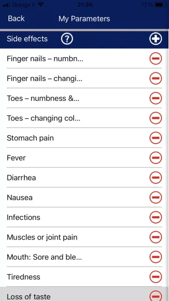 Capturas de tela do Cancer - track and heal