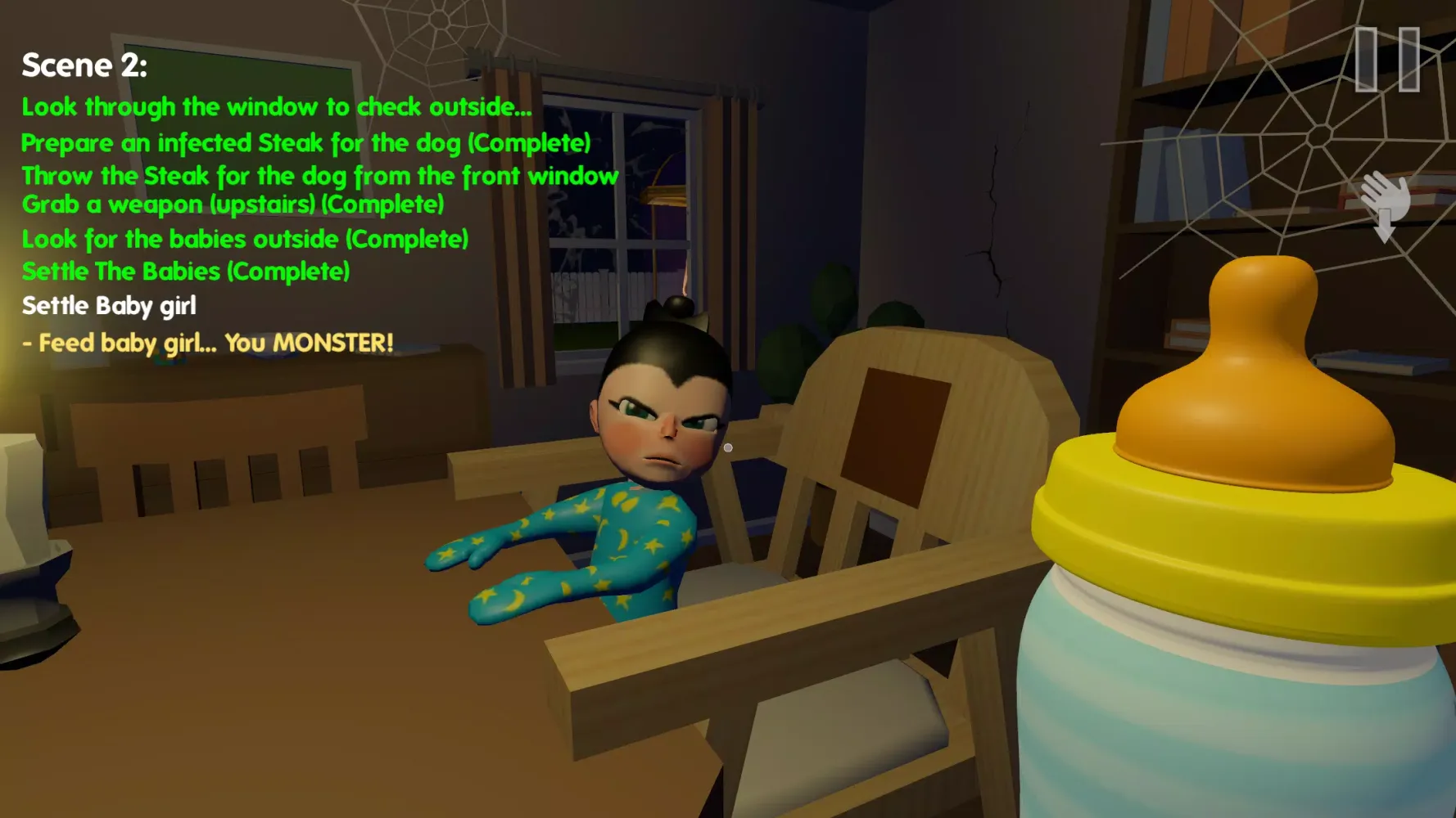 Capturas de tela do Scary Baby Kids in House 3