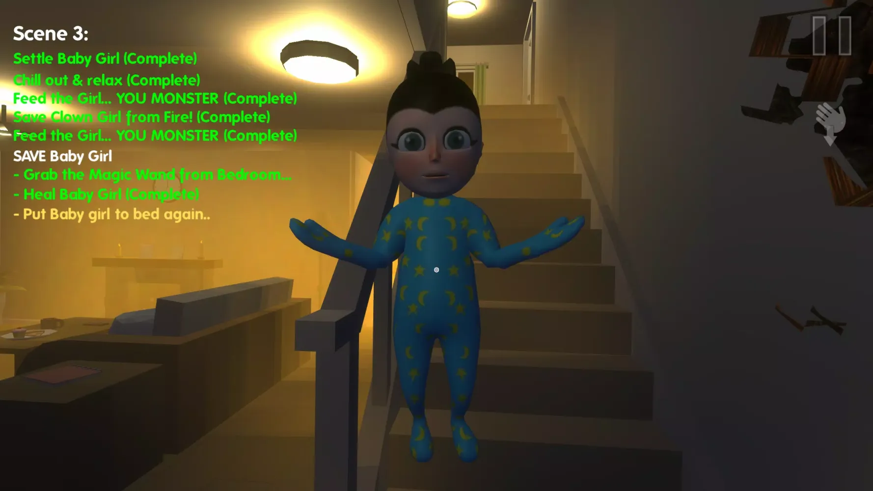 Screenshot di Scary Baby Kids 2: Horror Simu