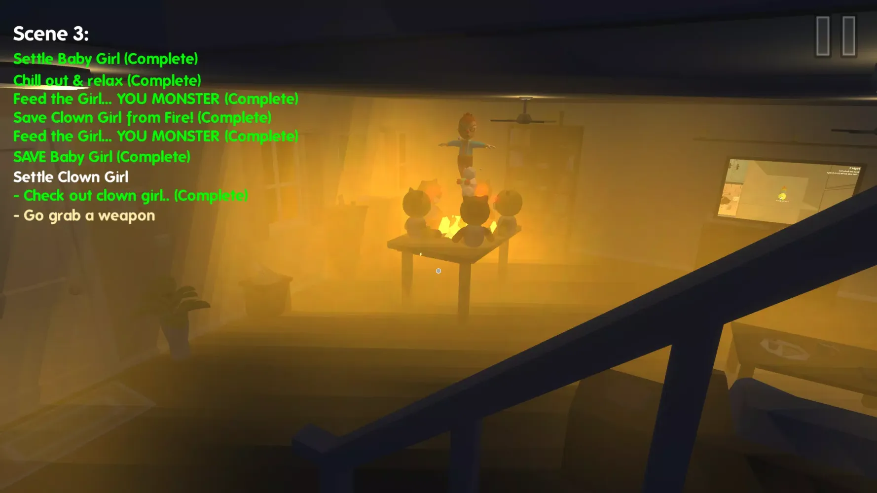 Screenshot di Scary Baby Kids 2: Horror Simu