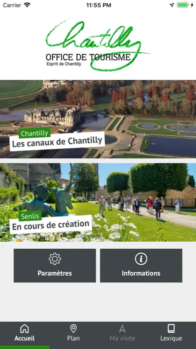 Ảnh chụp màn hình của Chantilly-Senlis autrement