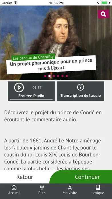 Ảnh chụp màn hình của Chantilly-Senlis autrement