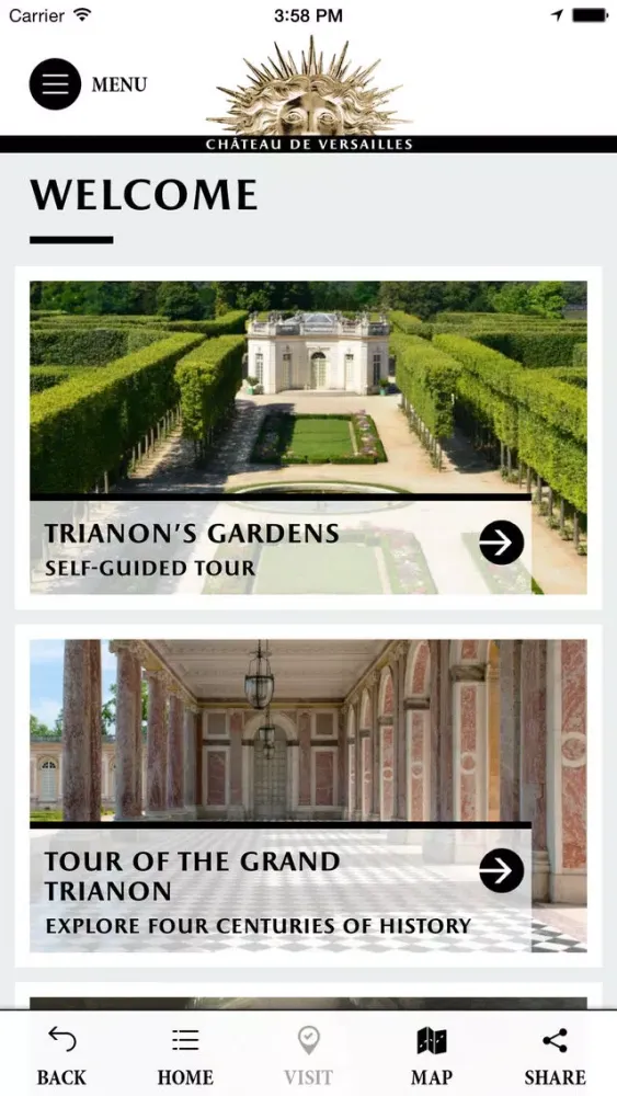 Palaces and gardens of Trianon スクリーンショット