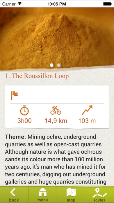 Ochre by bike Screenshots