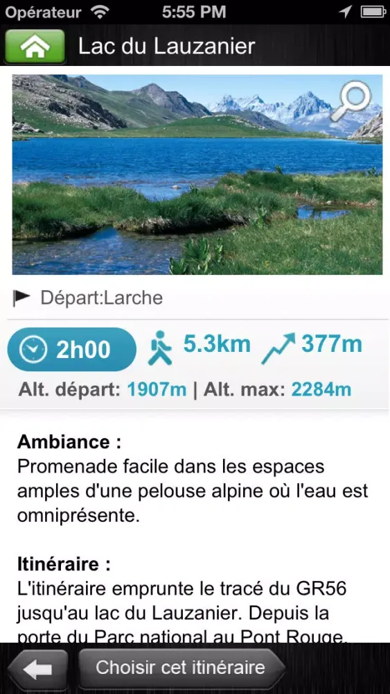 Captures d'écran de Parc Mercantour Alpi Marittime
