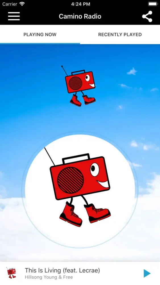 Zrzuty ekranu Camino Radio