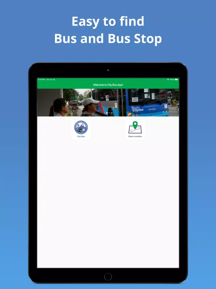 City Bus Official iPad  स्क्रीनशॉट