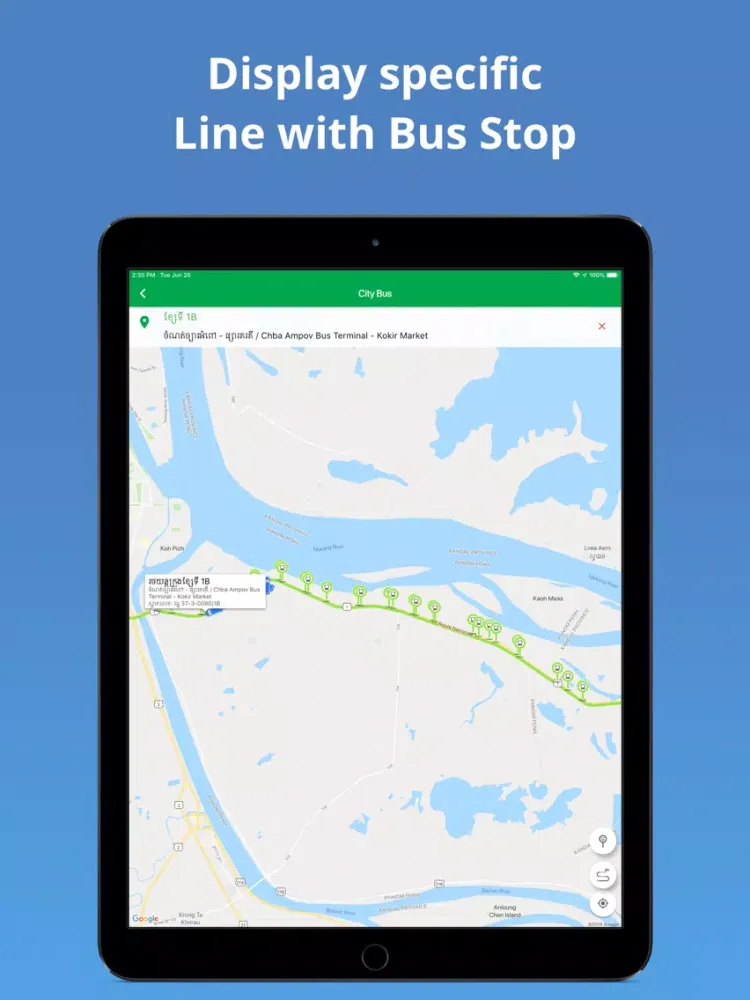 City Bus Official iPad  स्क्रीनशॉट