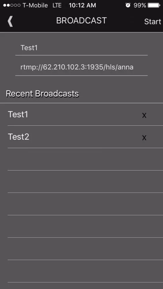 Camlink Broadcaster Screenshots