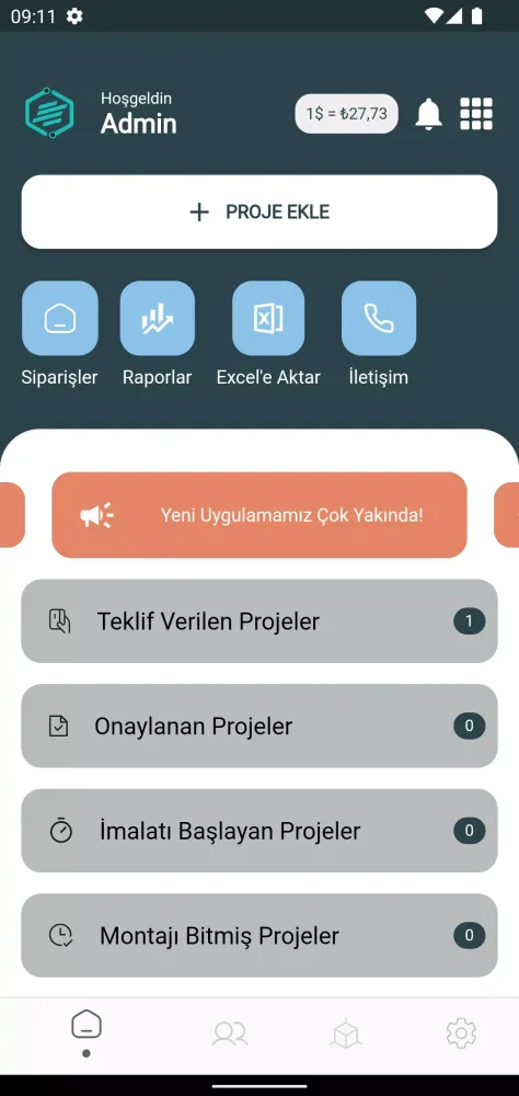Скриншоты Egea Alüminyum