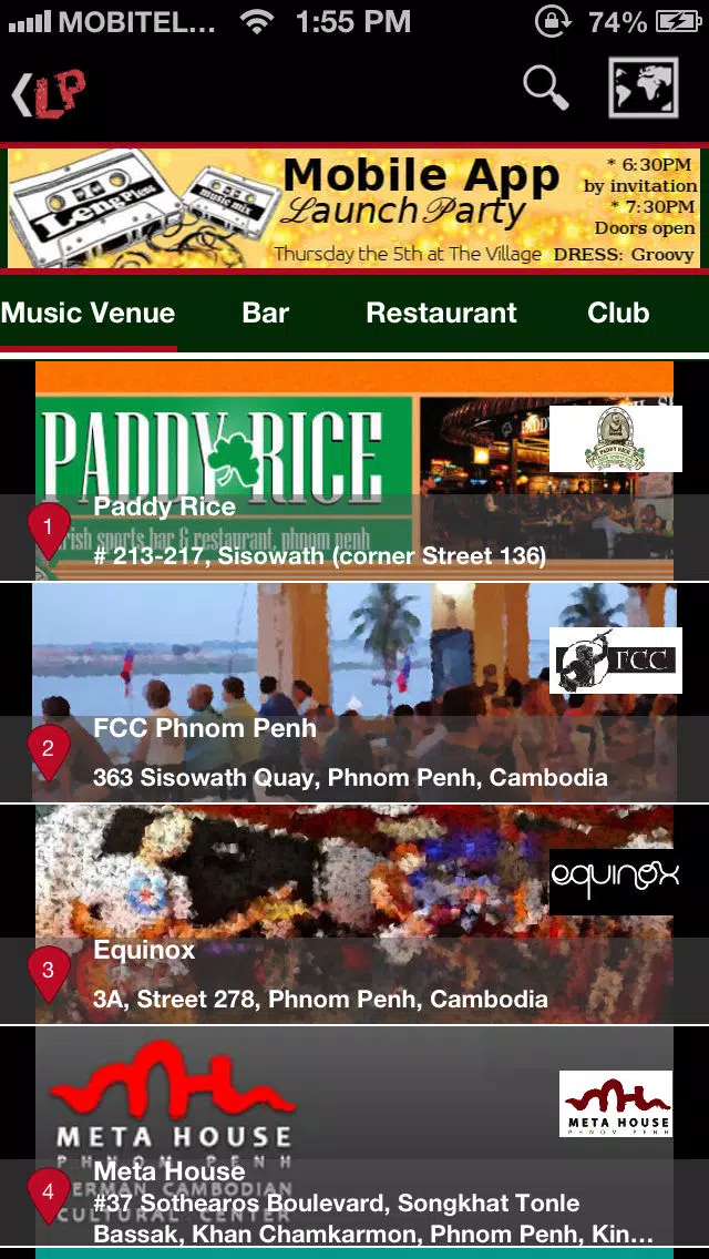 تصاویر Leng Pleng - Live Music and DJ Gig Guide of Cambodia