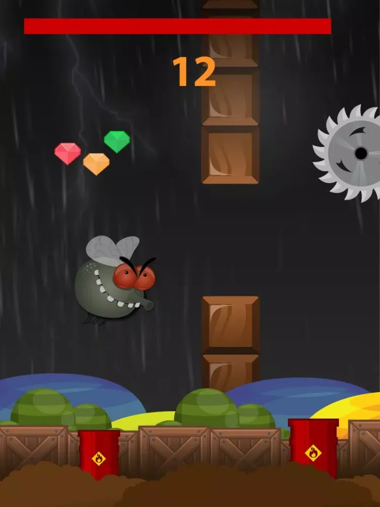 Capturas de pantalla de Nasty Fly 2 – The Impossible Challenge 2015 iPad 