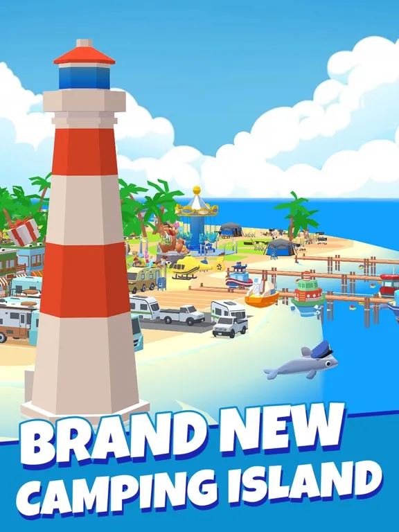 Camping Tycoon-Idle RV life iPad  Screenshots