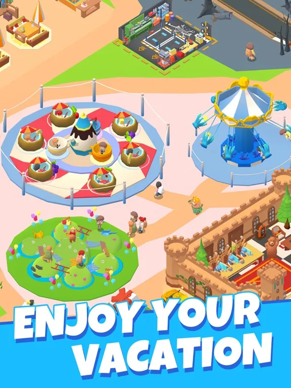 Camping Tycoon-Idle RV life iPad  Screenshots